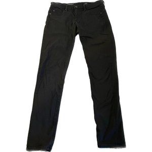 AG Adriano Goldschmied The Legging Super Skinny Black Jean Size 27r 27x 28